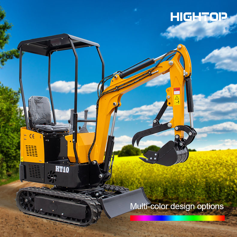 03_HT10B_Mini_Excavator_1TON_Imported_Components
